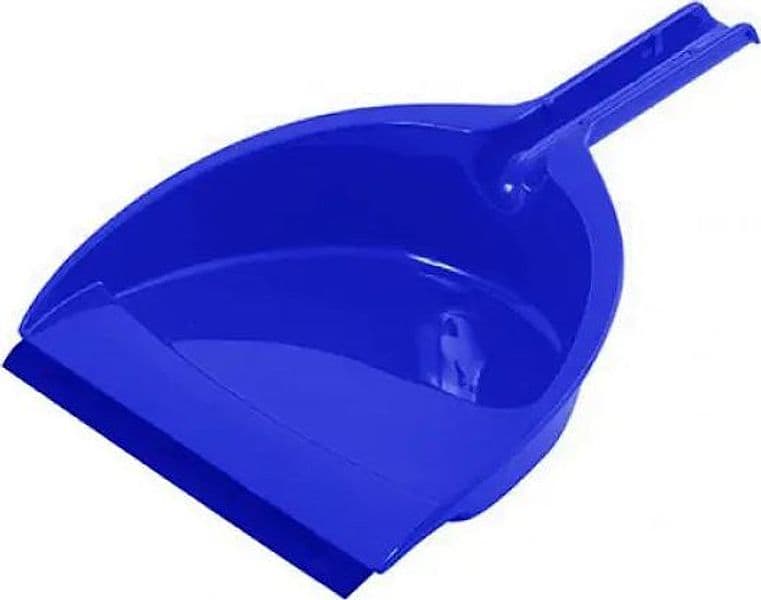 Paletta alza polvere in pvc con profilo in gomma per raccogliere polvere e immondizia 22 x 30 cm - 2