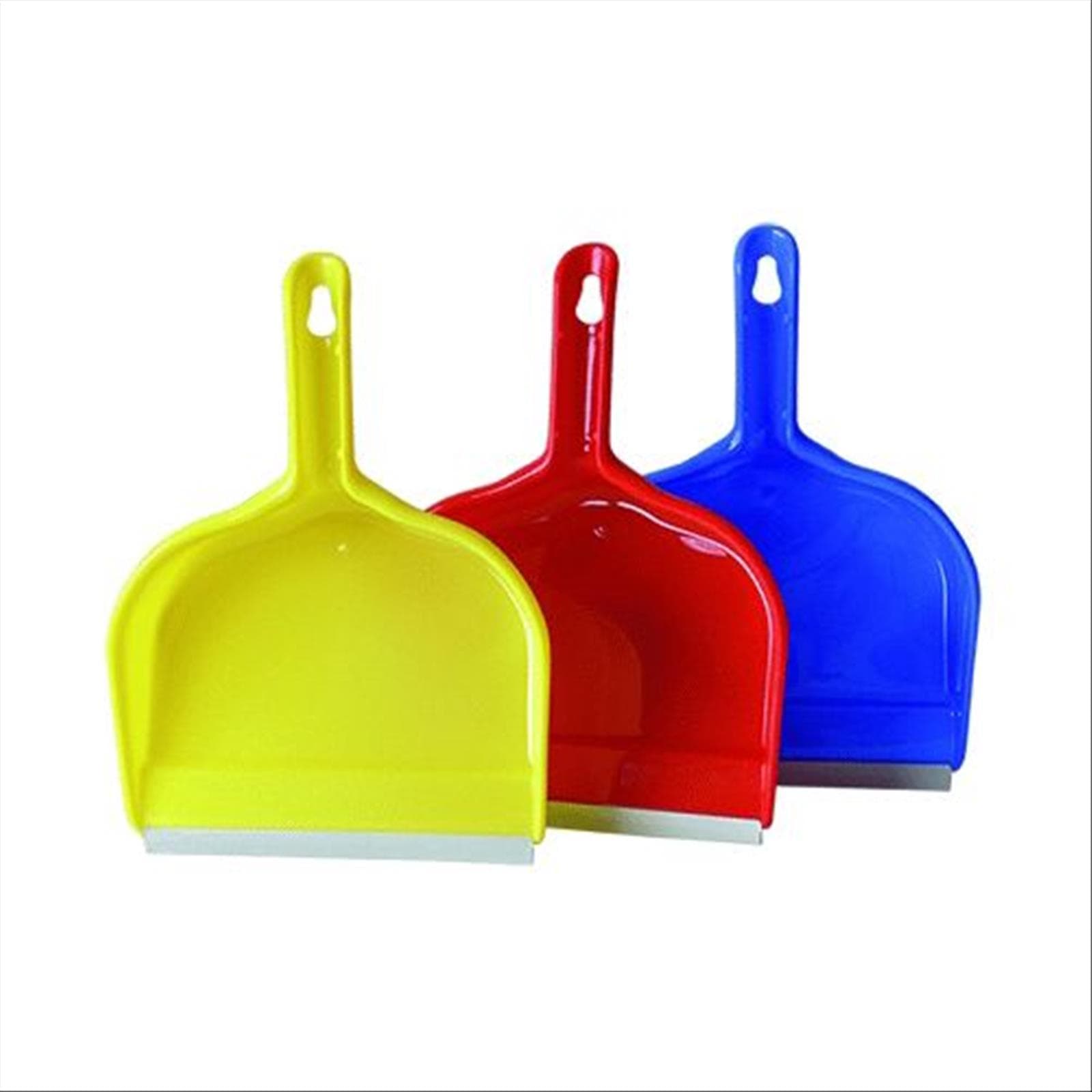 Paletta alza polvere in pvc con profilo in gomma per raccogliere polvere e immondizia 22 x 30 cm - 4