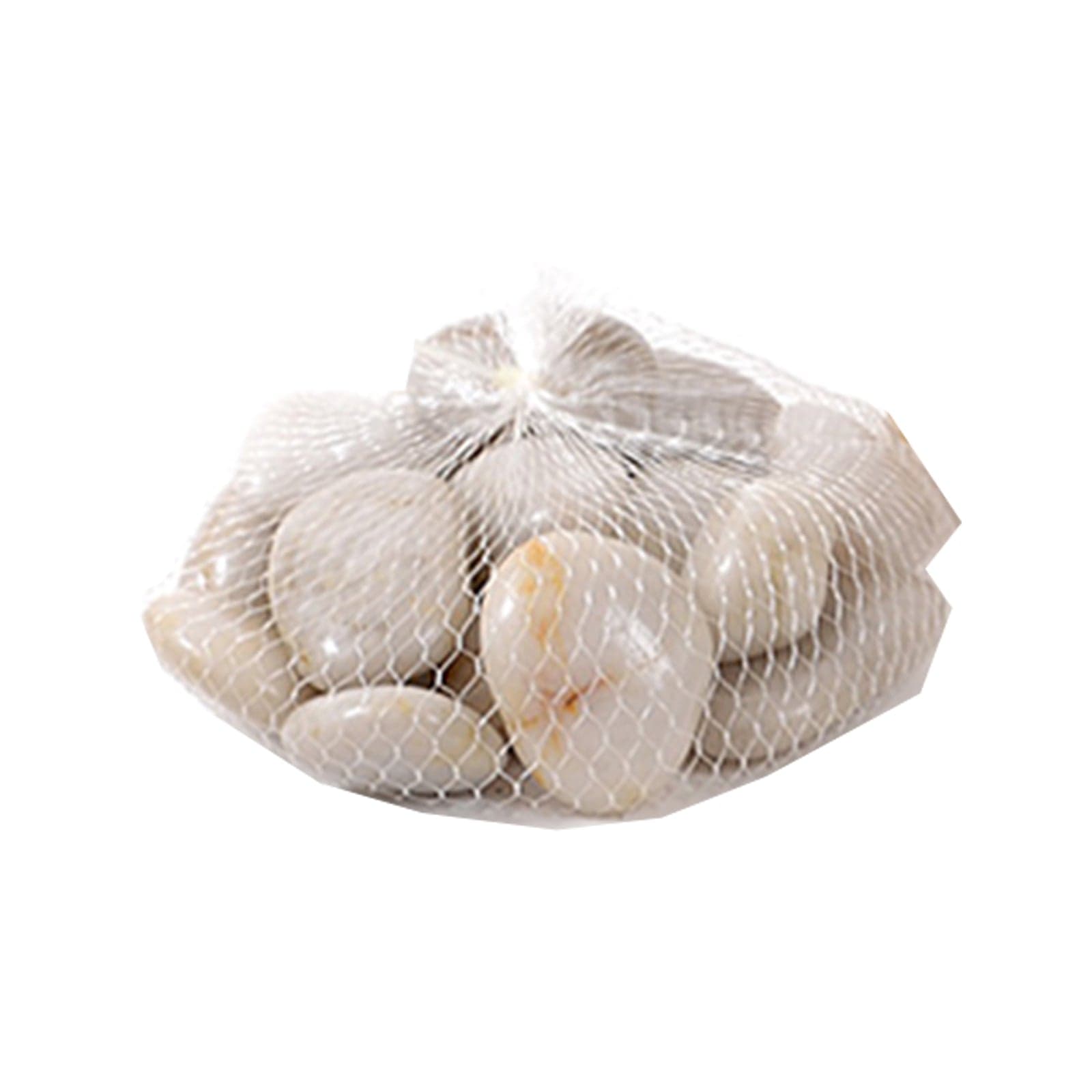 Pietre marmo lucide 800 gr sassi decorativi per piante e vasi da esterno - 4
