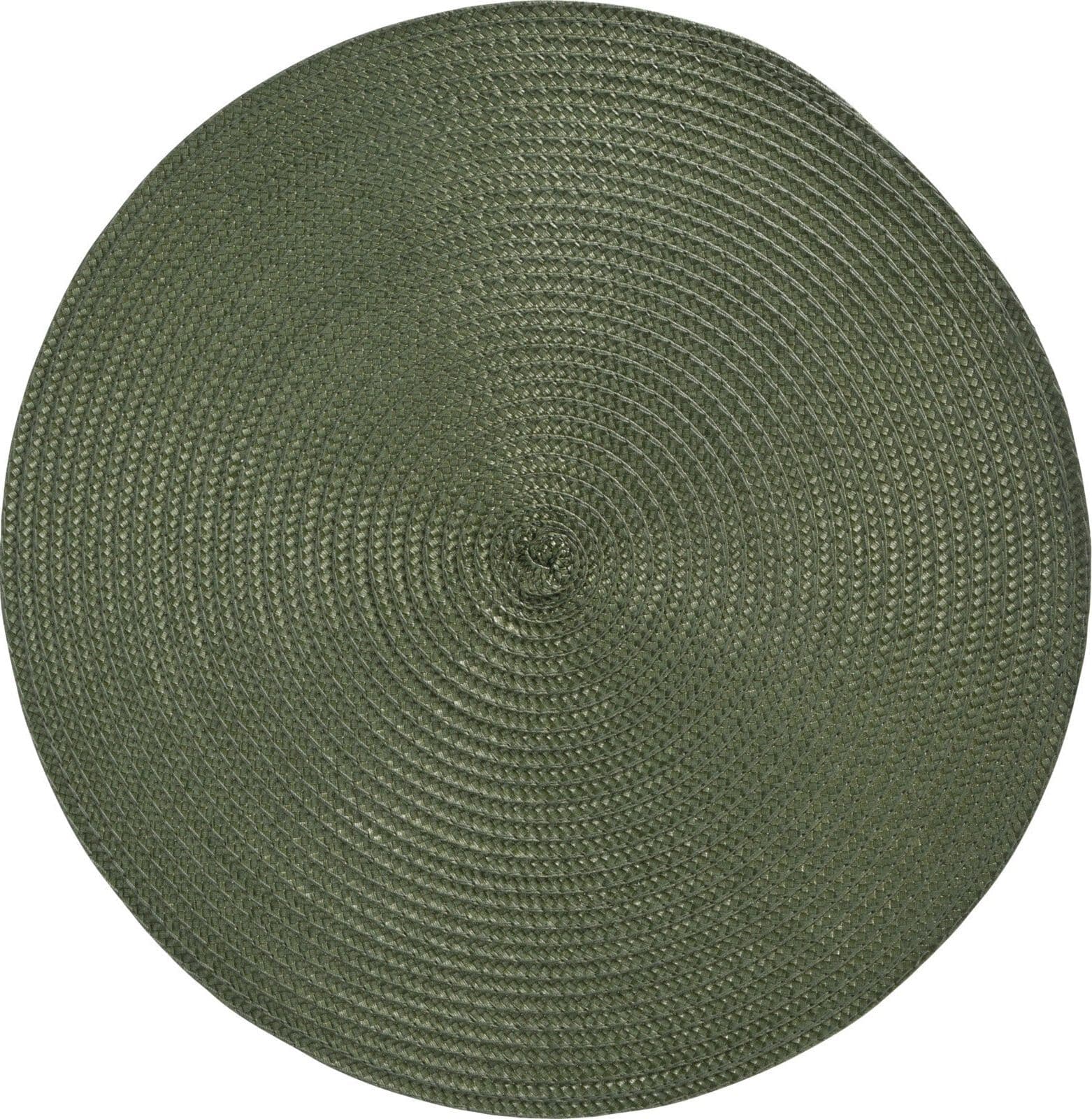 Tovagliette americane per colazione sottopiatto lavabile tondo 38 cm - 1