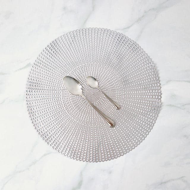 Tovagliette americane per colazione sottopiatto lavabile tondo 41 cm - 4