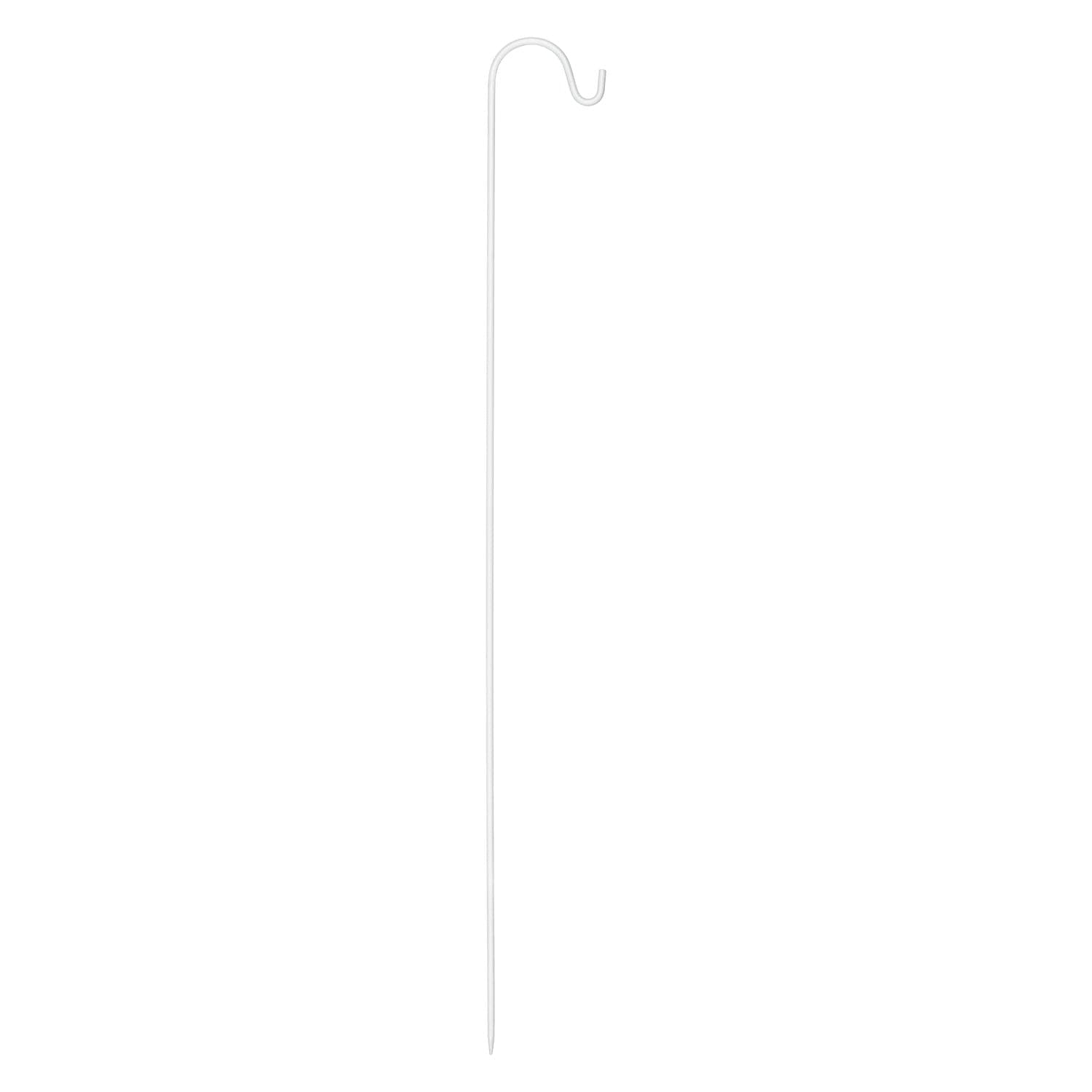 Set 4 supporto lanterna natalizia in metallo bianco - 2