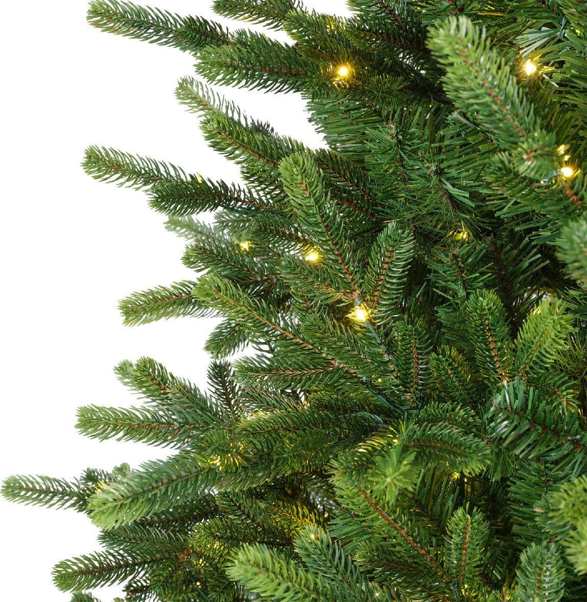 Albero di natale "Sunpeaks " con Micro Led  in PE Effetto Real Touch + PVC Altissima qualità - 4