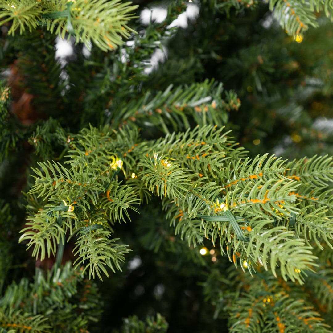 Albero di Natale con microled integrati "St Anton" 70 % in PE Effetto Real Touch - 3