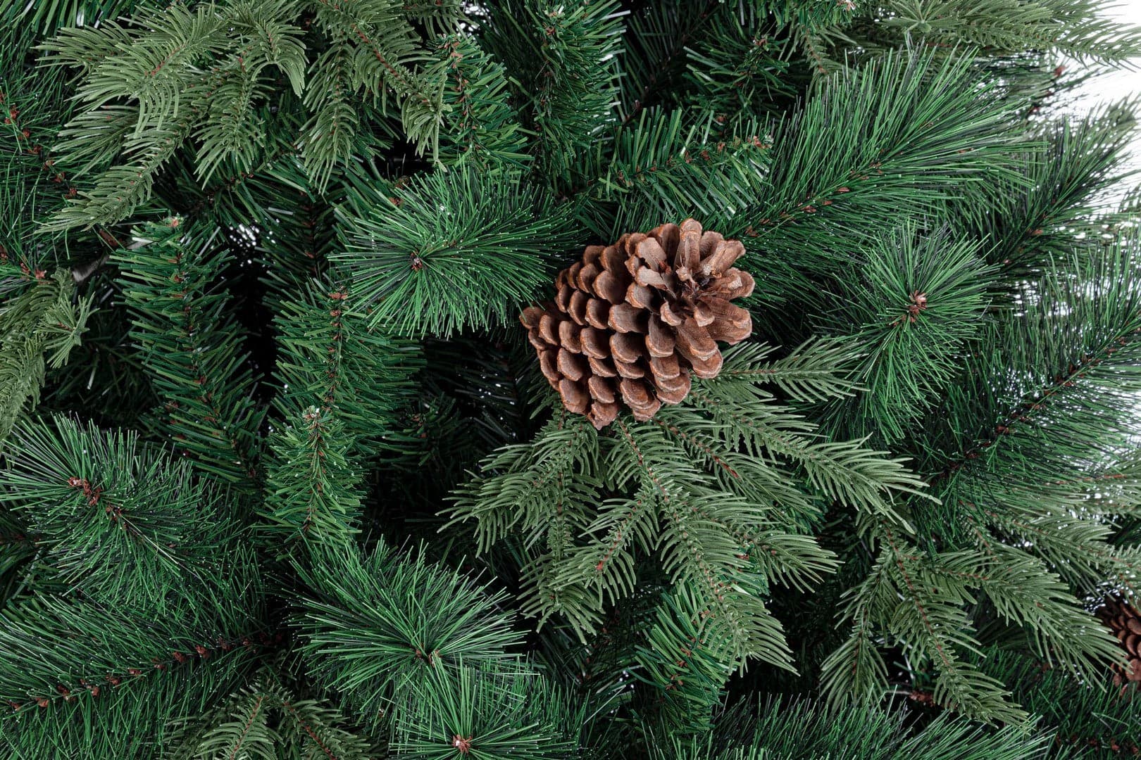 Albero di natale con Pigne "Arves" in PP Effetto Aghi di Pino + PE Effetto Real Touch - 2
