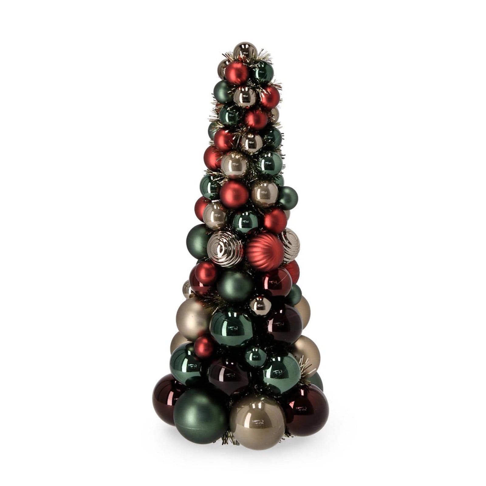 Albero decorativo pino "Joe" con sfere decorative per decorazioni natalizie - 2