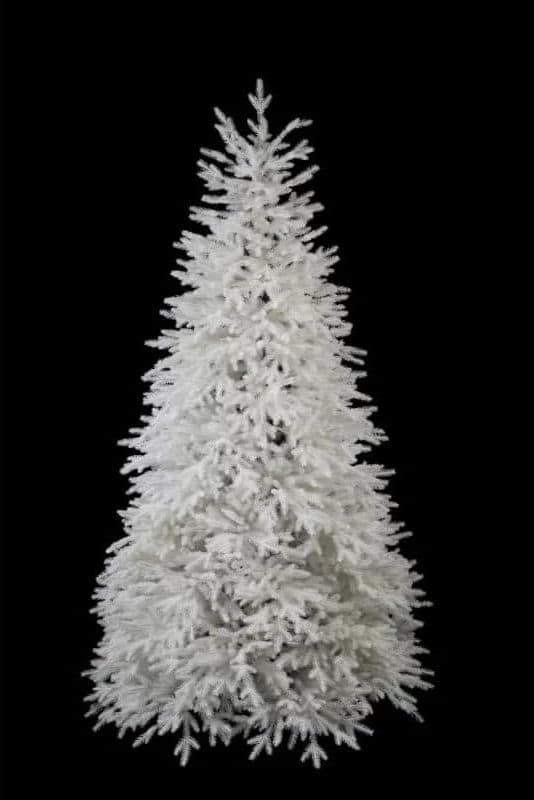 Albero di natale Bianco "Lincoln" 100 % in PE Effetto Real Touch di Altissima qualità - 5