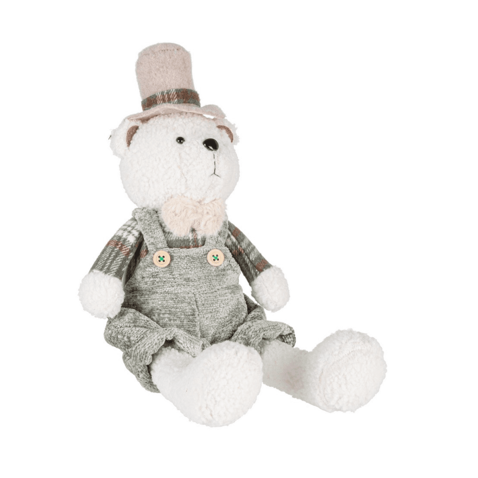 Pendaglio orso "Hayley" per albero di Natale decorazione natalizia - 3
