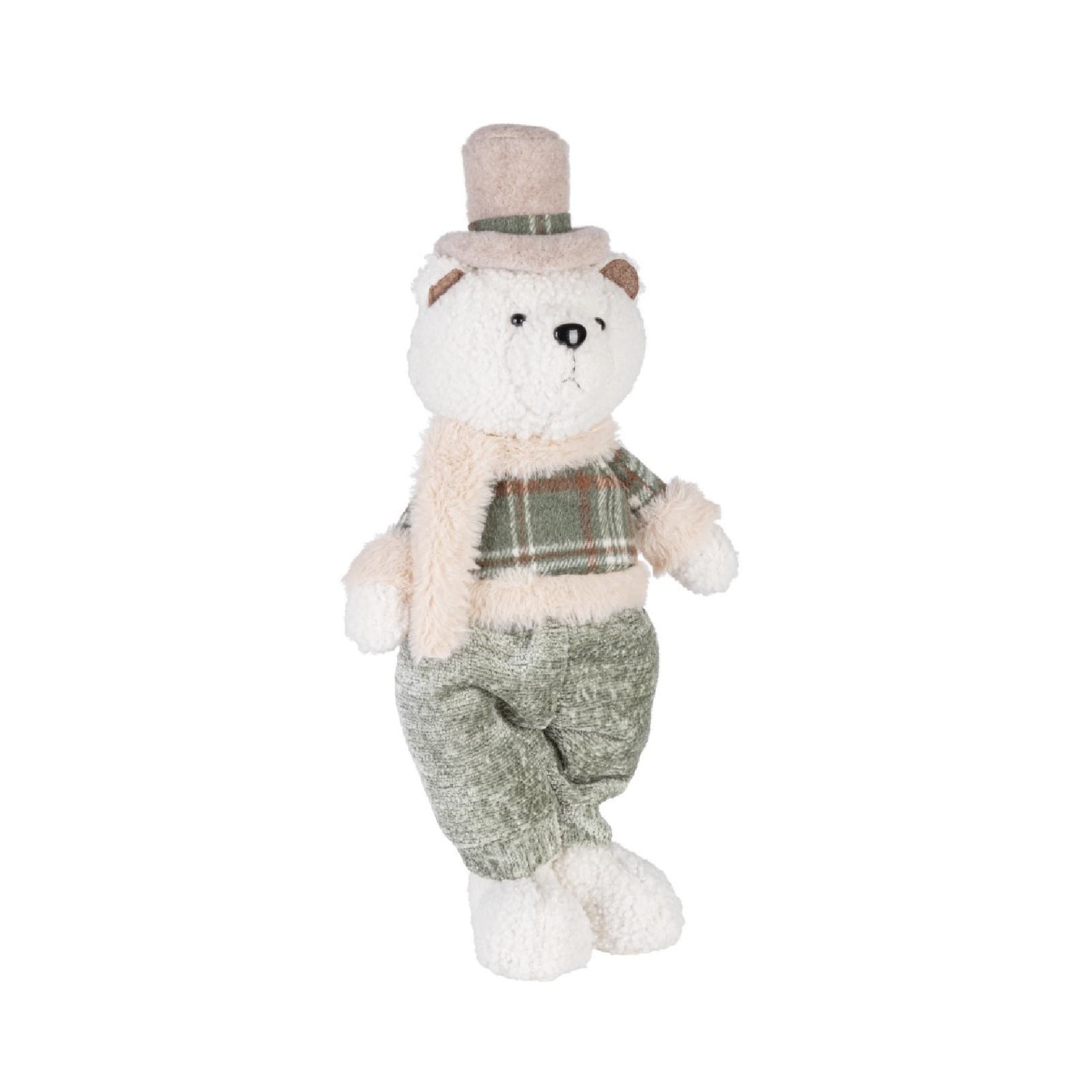 Pendaglio orso "Hayley" per albero di Natale decorazione natalizia - 4