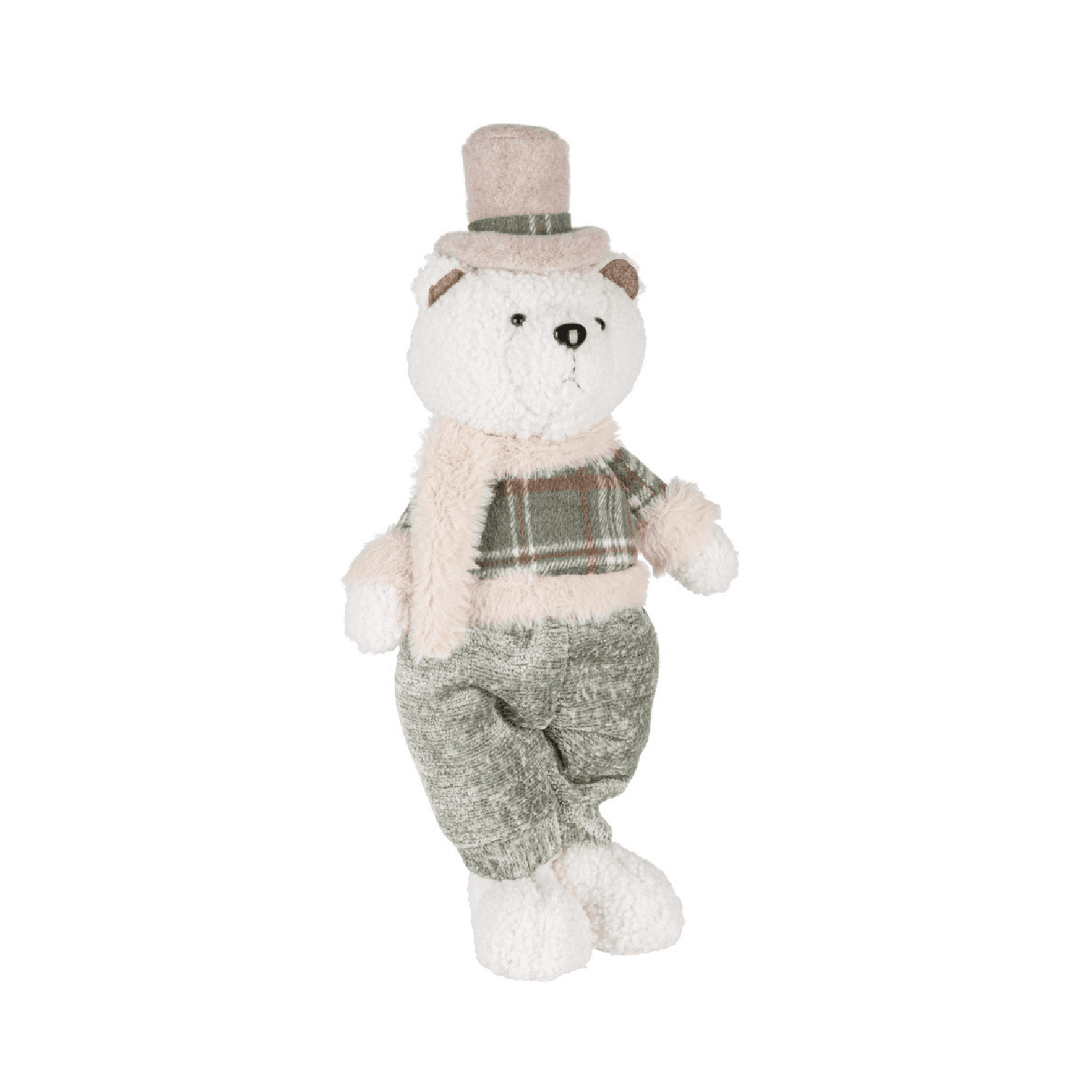 Pendaglio orso "Hayley" per albero di Natale decorazione natalizia - 4