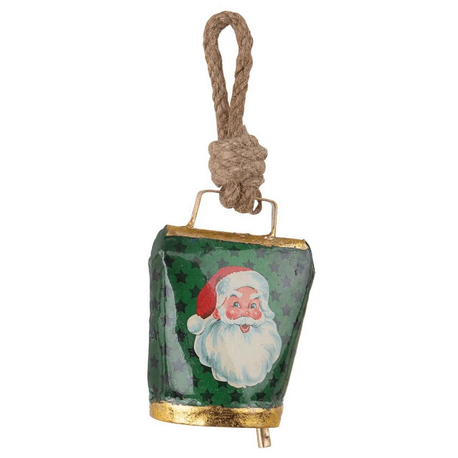 Pendaglio Campana "Wendi" per Albero di Natale h 11,5 cm in metallo - 3