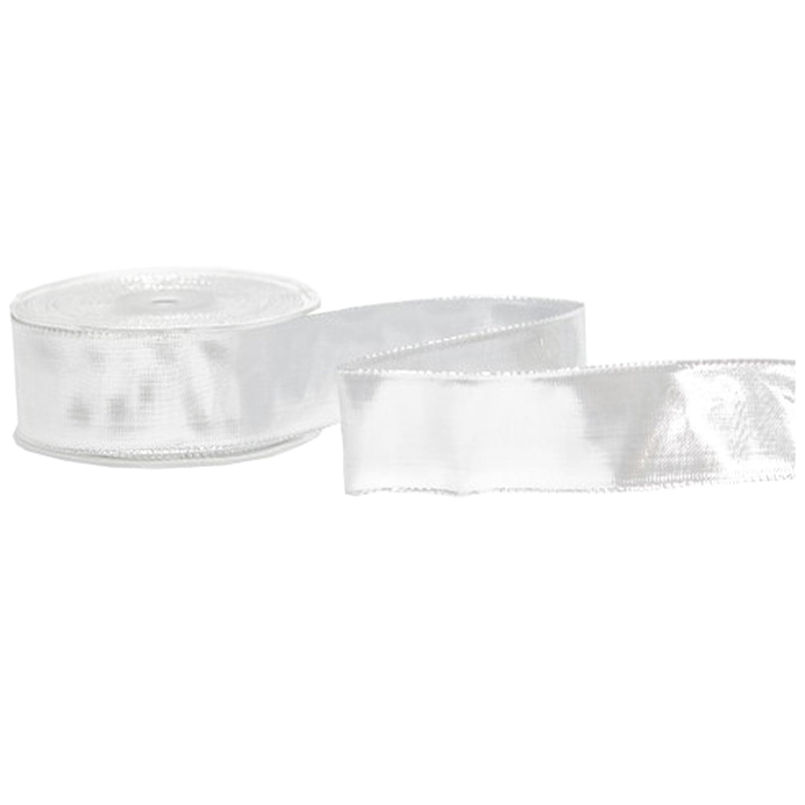 Nastro natalizio in tessuto per decorazioni e confezioni pacchi regalo 6,3 cm x 10 m - 3