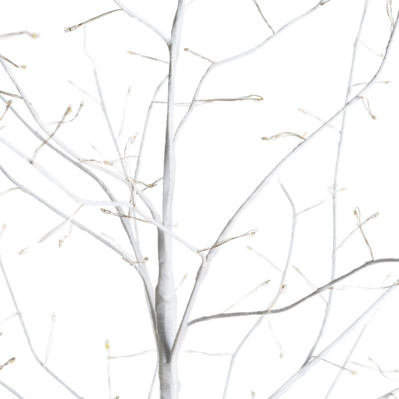 Albero luminoso "Leccio" decorazione natalizia a led luce calda con microled - 3
