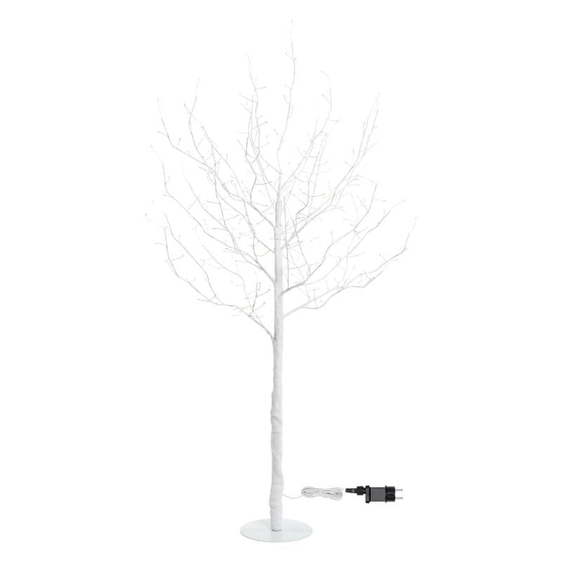 Albero luminoso "Leccio" decorazione natalizia a led luce calda con microled - 7