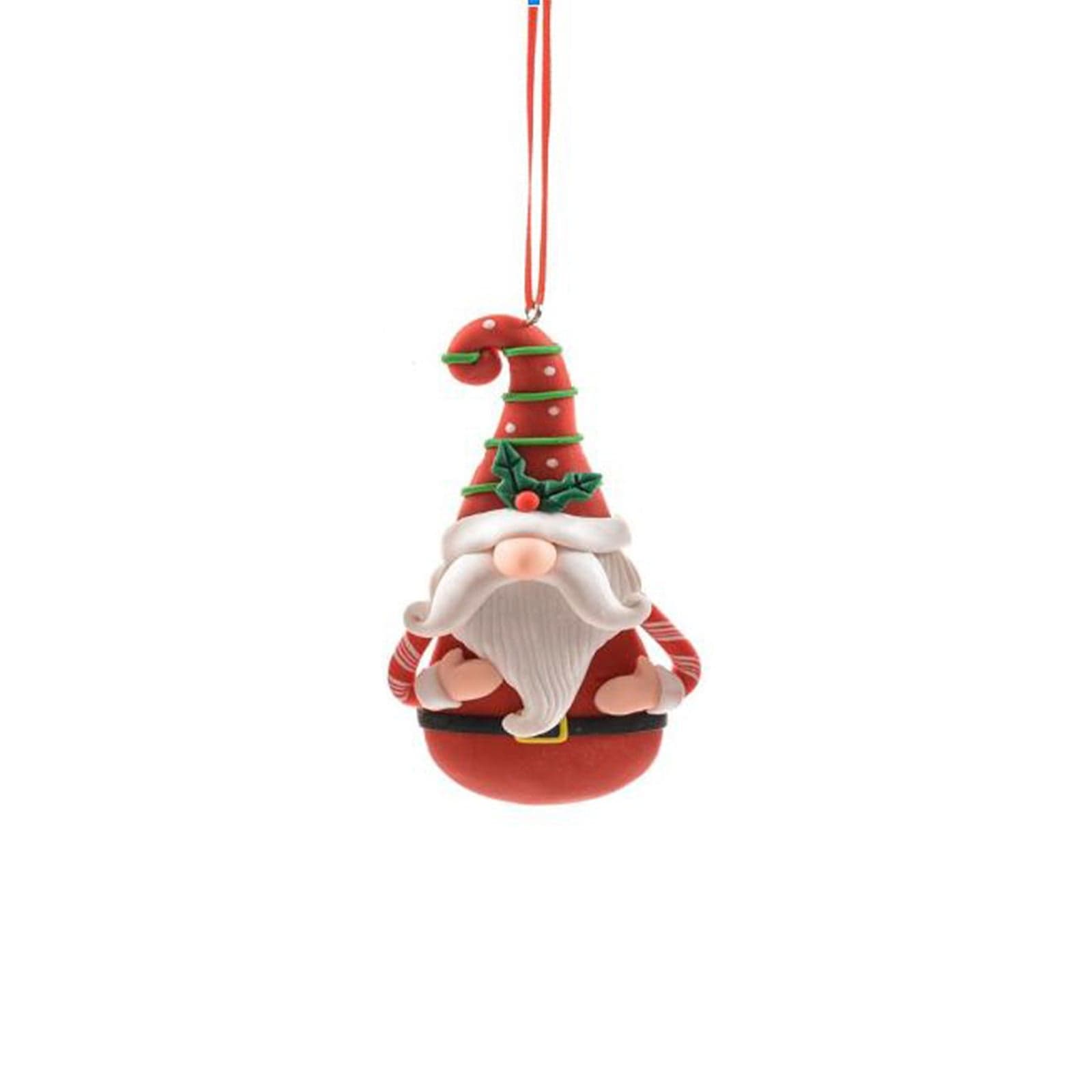Pendaglio Babbo Natale in argilla morbida per decorazioni natalizie - 2
