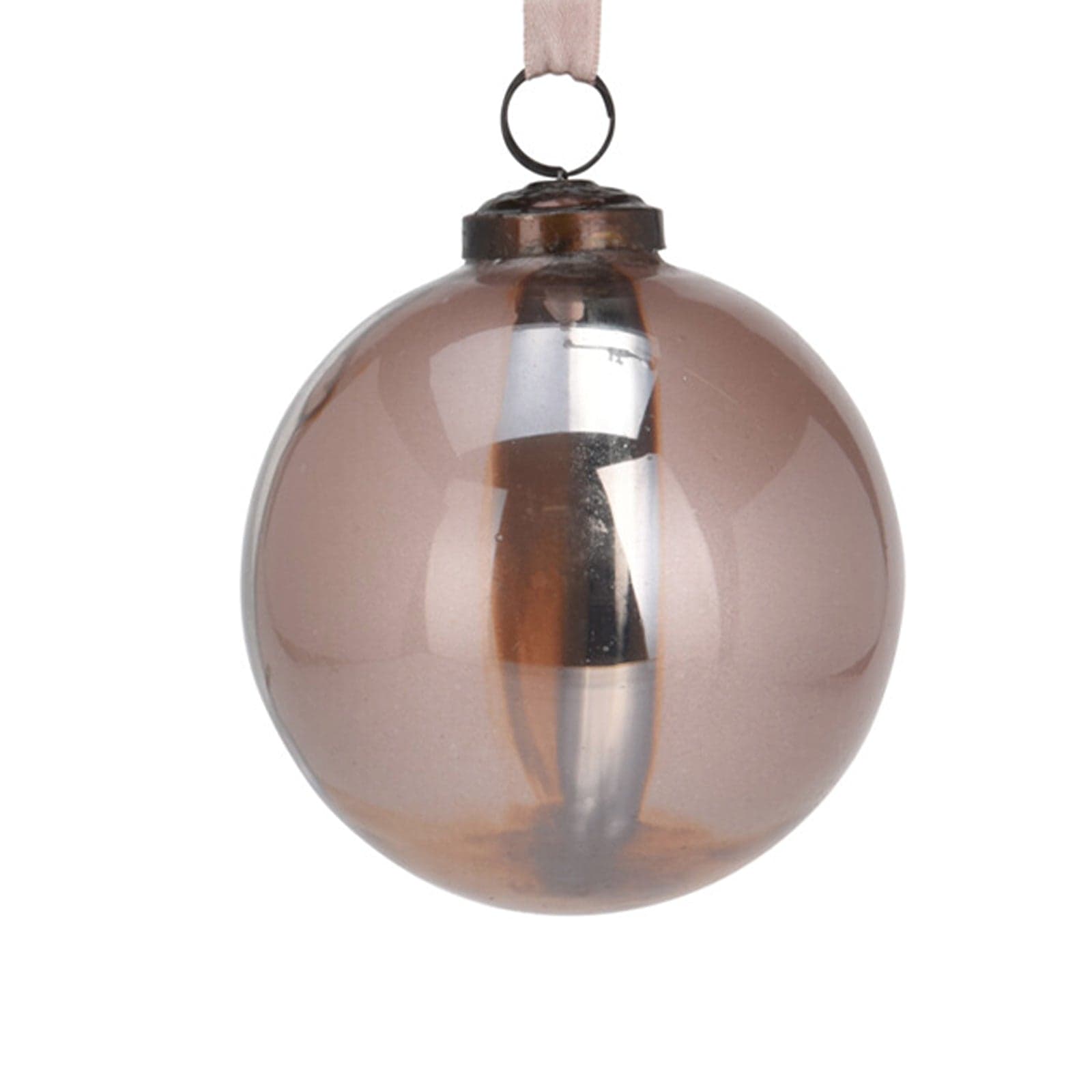 Pallina per albero di Natale in vetro per decorazioni natalizie Ø 10 cm - 2