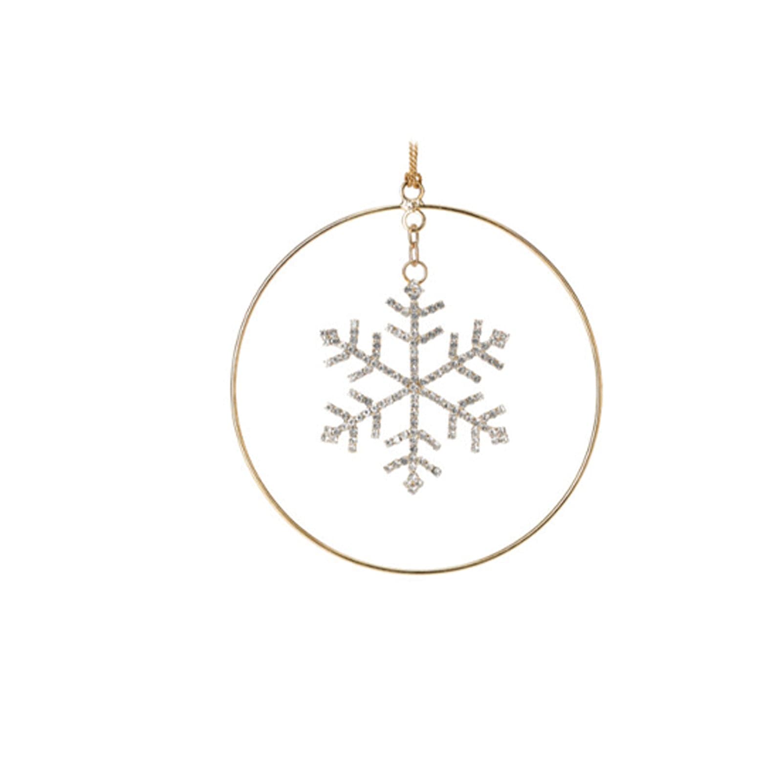 Pendente per albero di Natale gioiello in vetro per decorazioni natalizie Ø 12 cm - 3