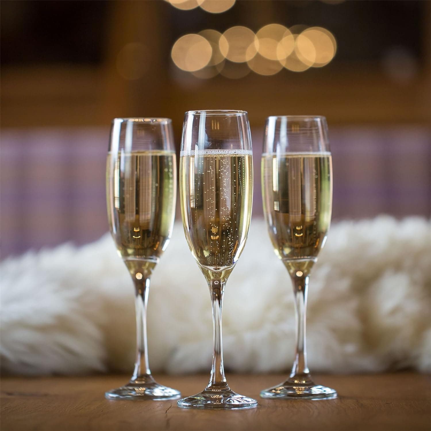 Bicchieri Champagne in vetro da 210 ml set da 4 - 4