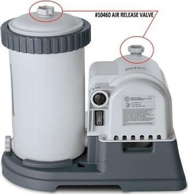 Valvola di rilascio aria filtro a cartuccia, ricambio Intex 10460 - 3