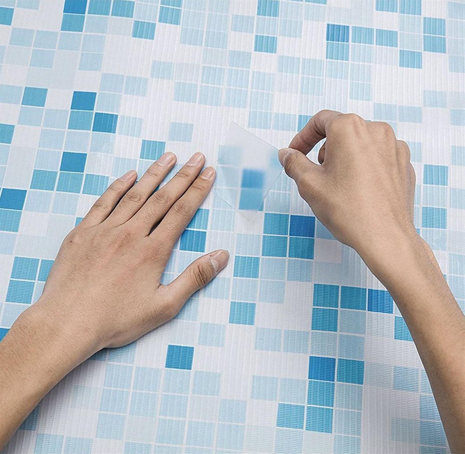Toppe di riparazione rinforzate per piscine e gonfiabili confezione da 10 pezzi - 3