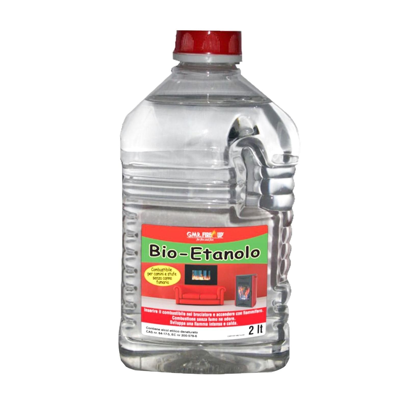 Bioetanolo inodore e antifumo, combustibile per biocamino e stufa - 2