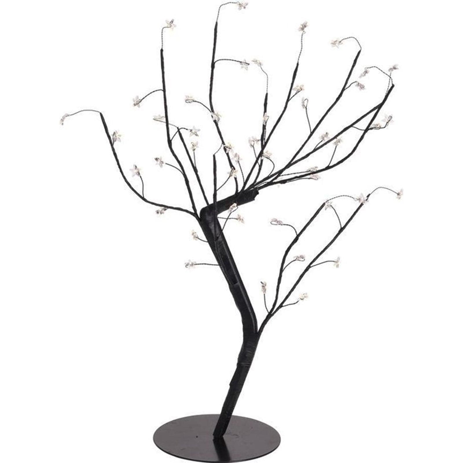 Alberello luminoso con 96 micro led a luce calda h 50 cm - 1