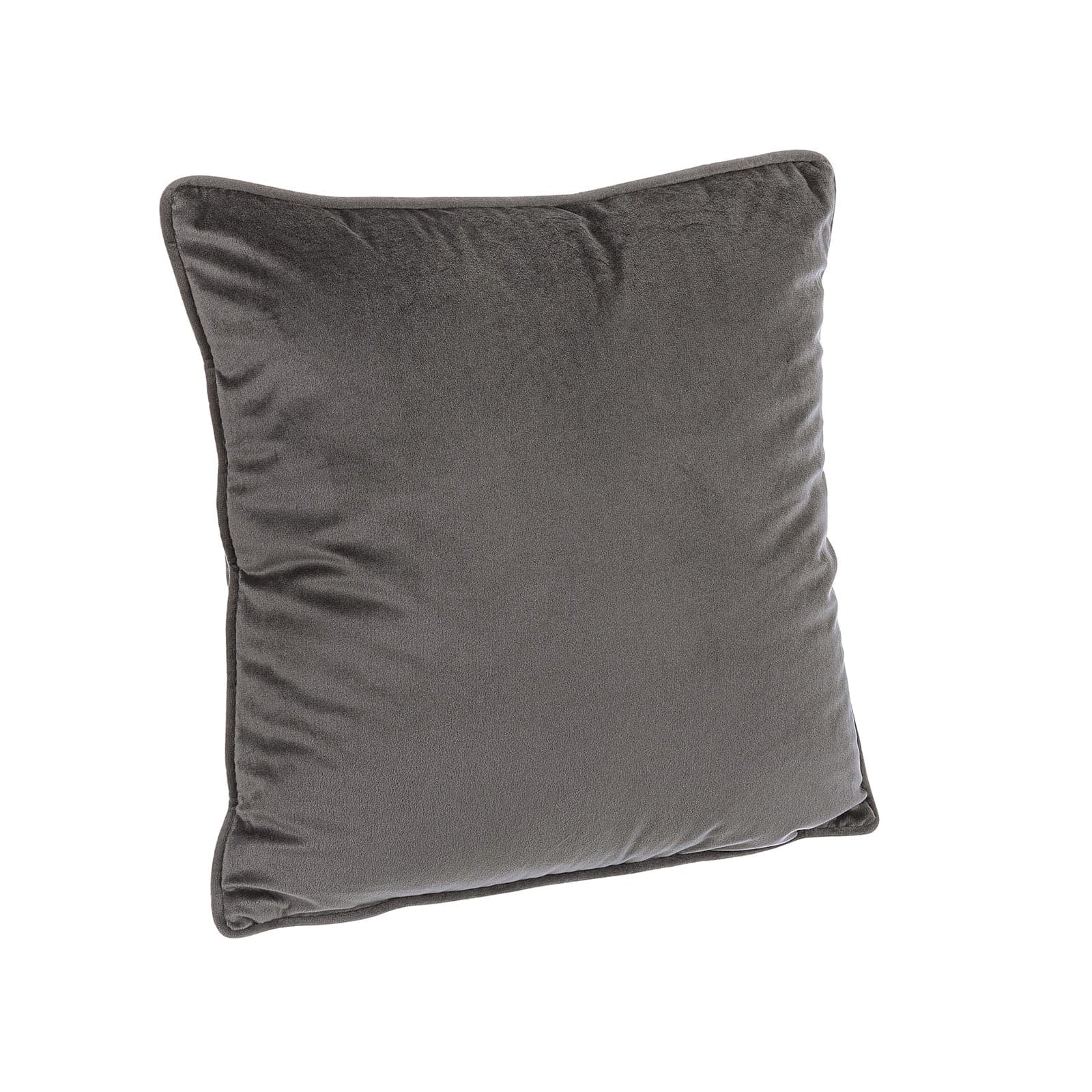 Cuscino "Artemis" in poliestere color Grigio Scuro decorazione natalizia per sedie e poltrone - 3