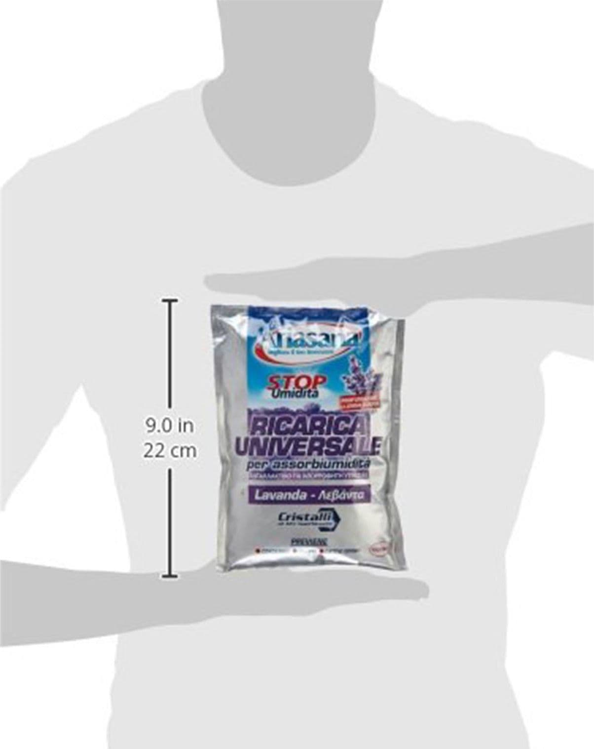 Ricarica "Ariasana" assorbi umidità' sali per deumidificatore profumazione lavanda - 3