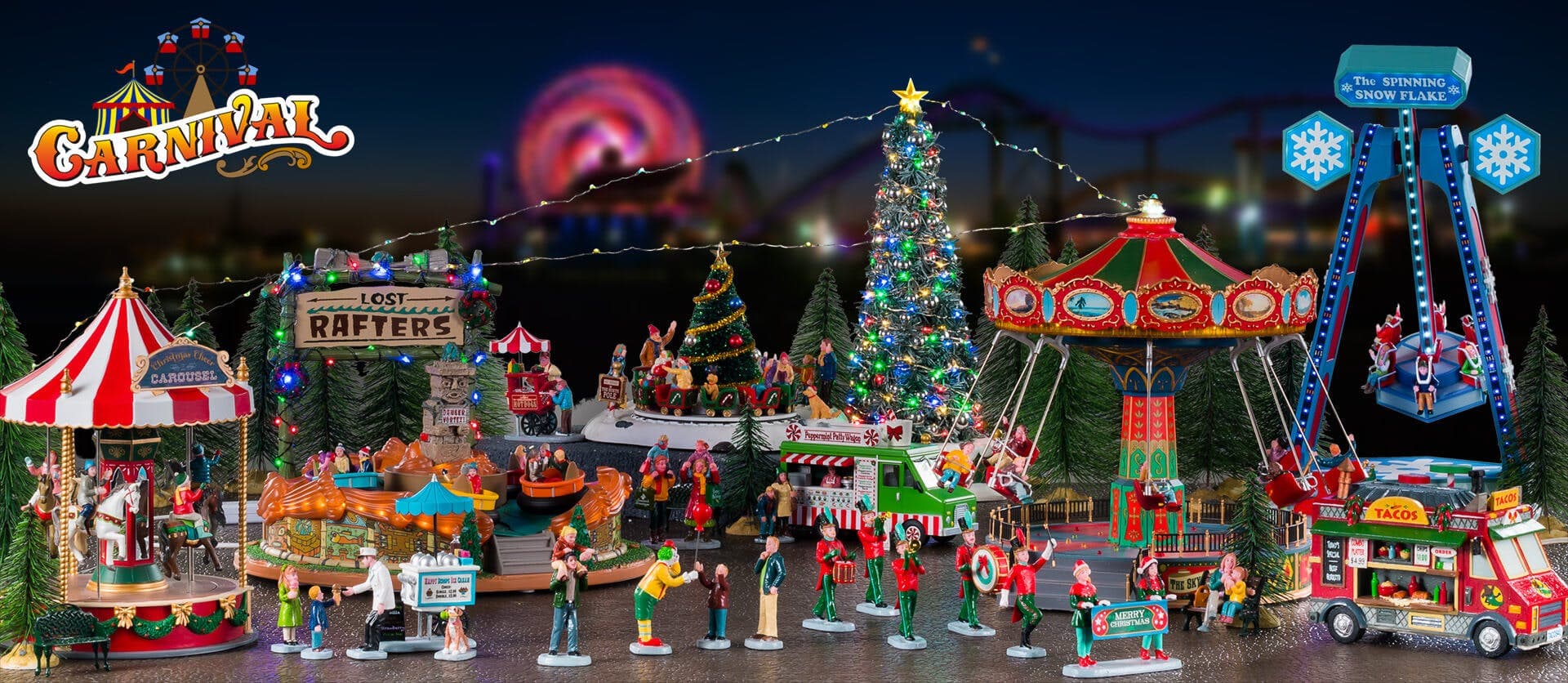 Decorazione "Ringmaster" per Villaggio di Natale e presepe - 2