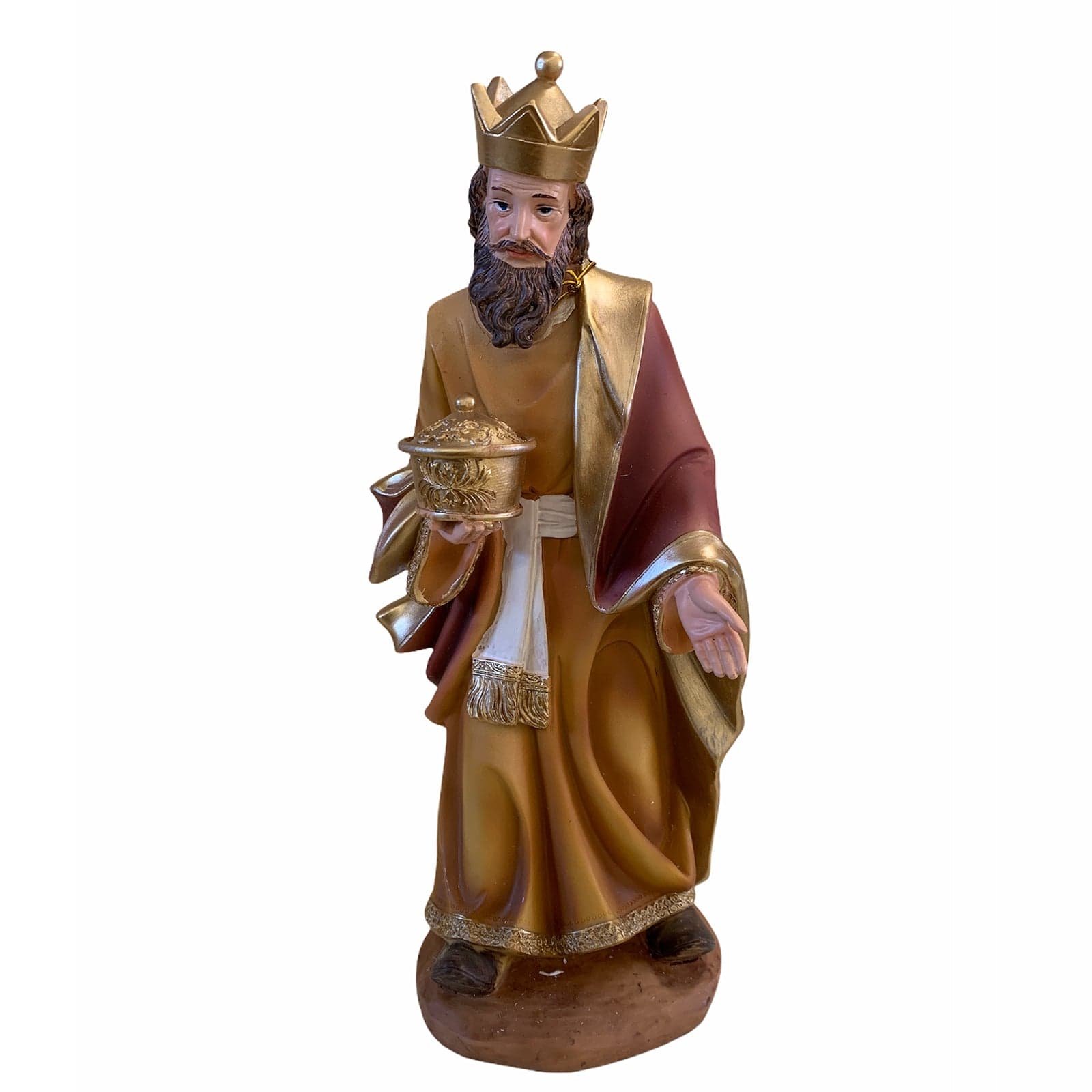 Set dei 3 re magi per presepe decorazione natalizia soggetti natività - 4