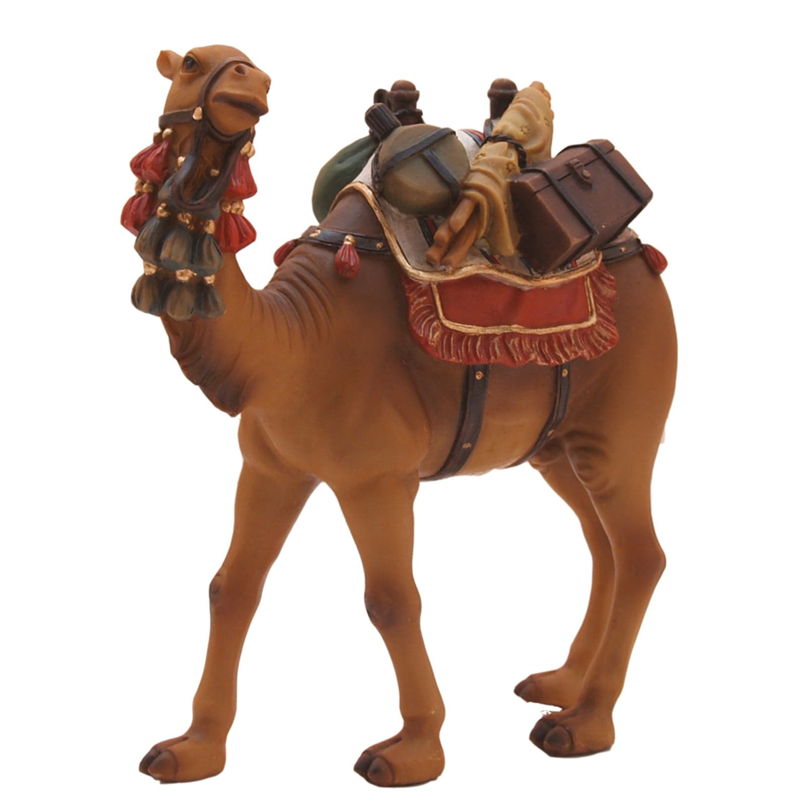 Cammello dei re magi per presepe natività in poliresina decorazione natalizia - 2