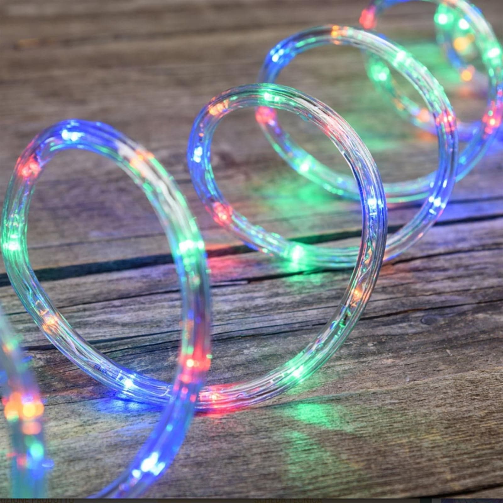 Tubo luminoso a led Ø 10 mm decorazione natalizia luce con giochi da esterno - 3