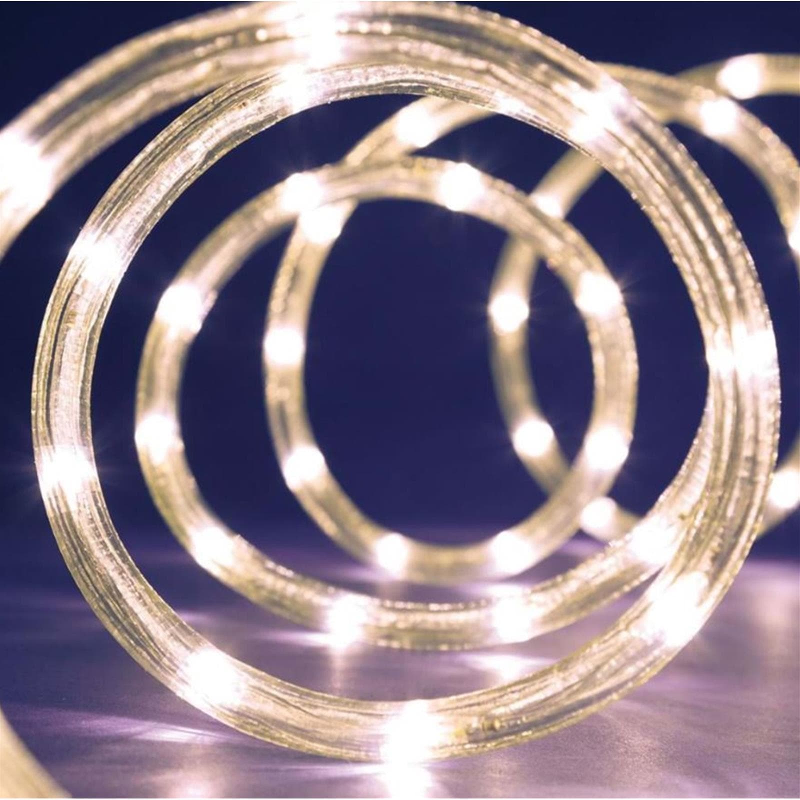 Tubo luminoso a led Ø 10 mm decorazione natalizia luce con giochi da esterno - 6