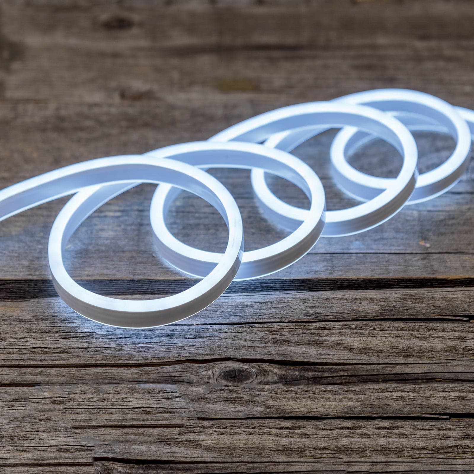 Tubo luminoso a led effetto neon "Bifacciale" decorazione per interno ed esterno - 2