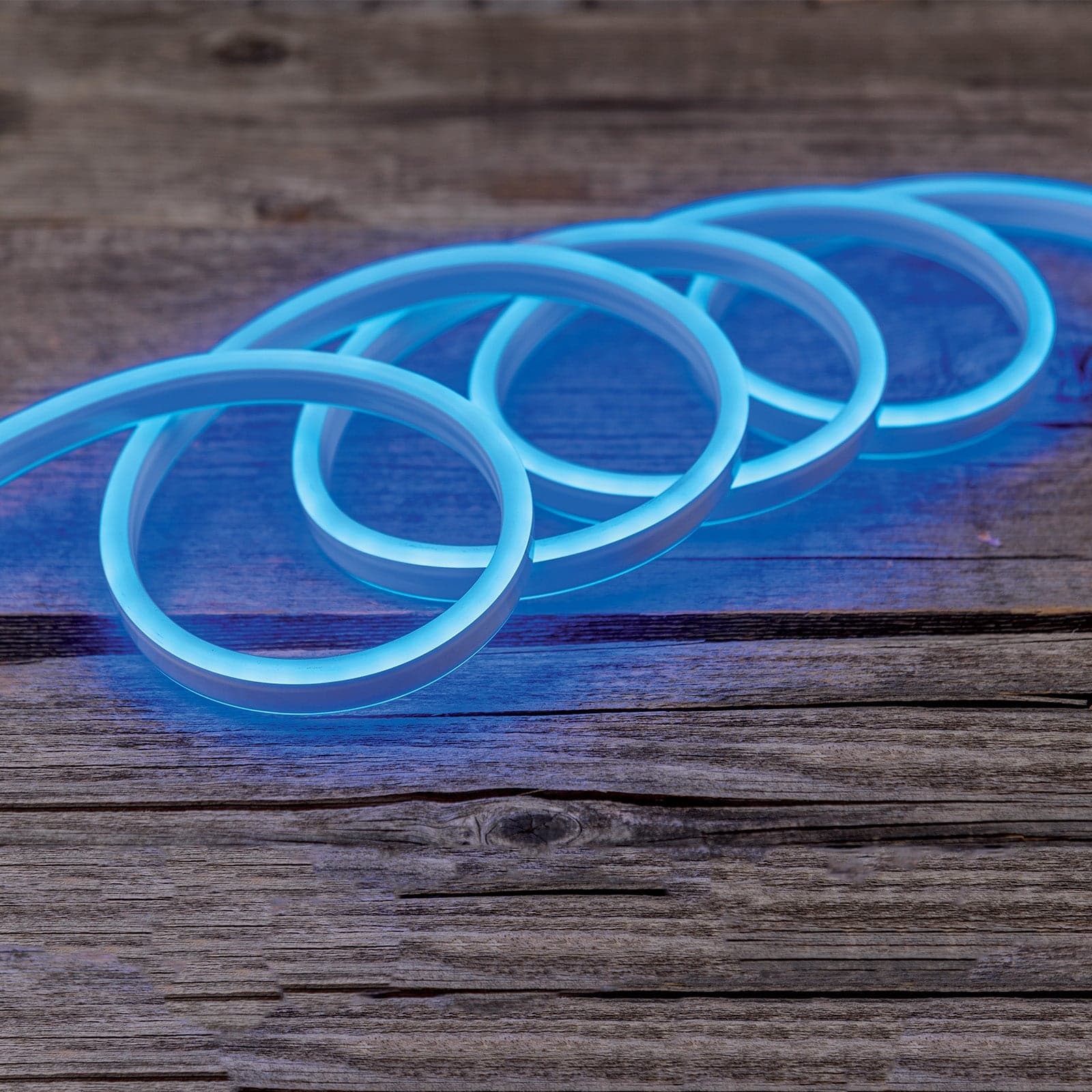 Tubo luminoso a led effetto neon "Bifacciale" decorazione per interno ed esterno - 3