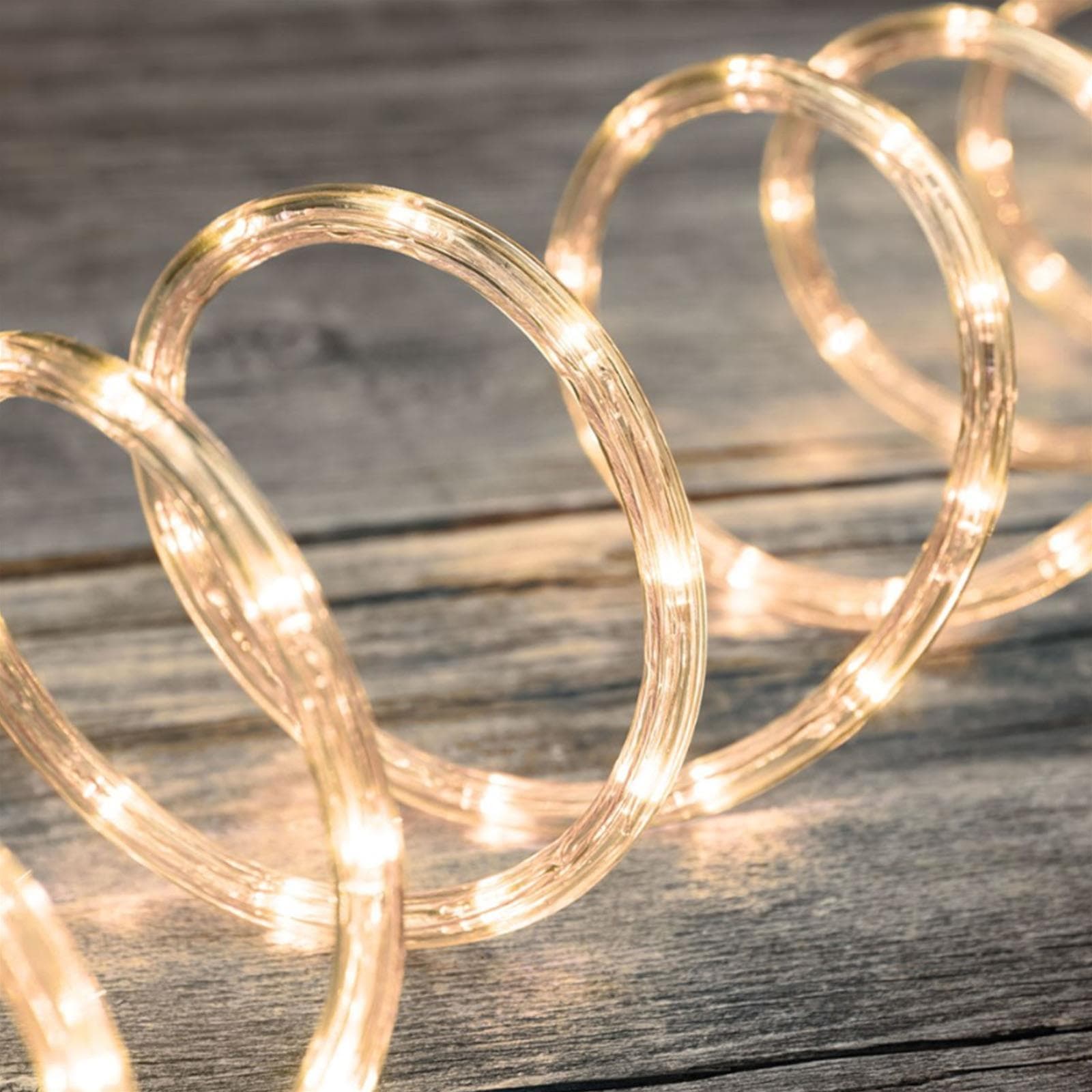 Tubo luminoso a led professionale Ø 13 mm decorazione natalizia luce fissa da esterno 45 mt - 3