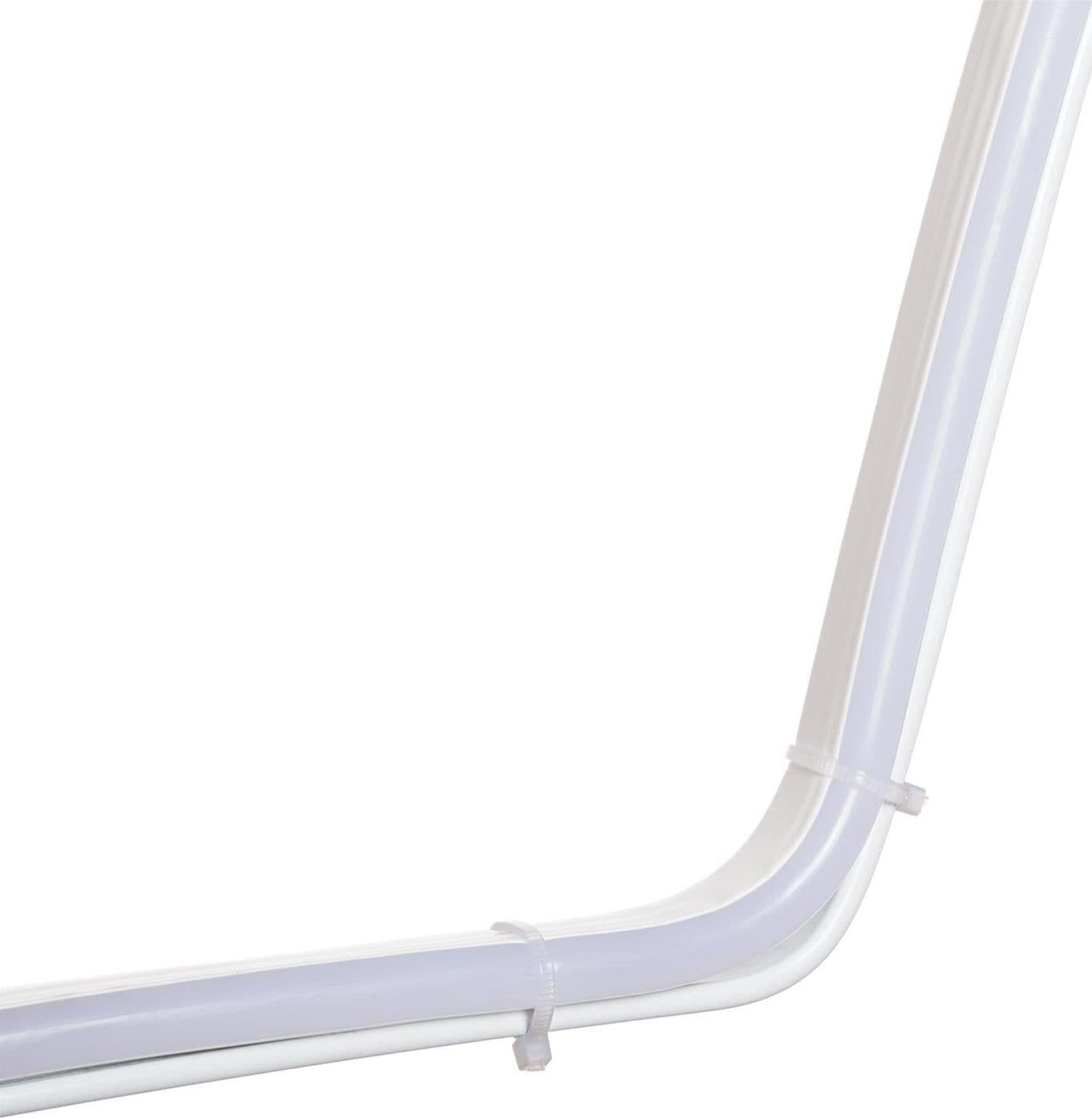Stella luminosa led tipo neon a luce fissa luce calda per interno ed esterno - 4