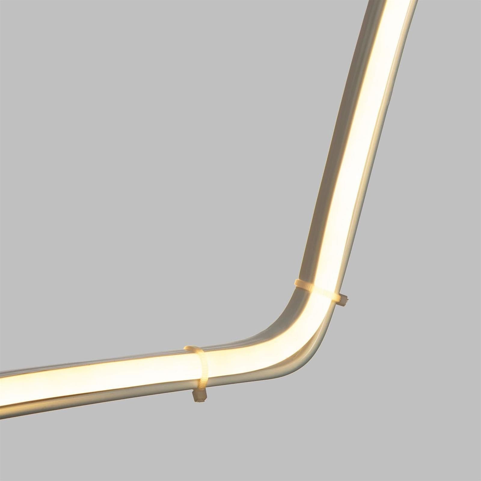 Stella luminosa led tipo neon a luce fissa luce calda per interno ed esterno - 6