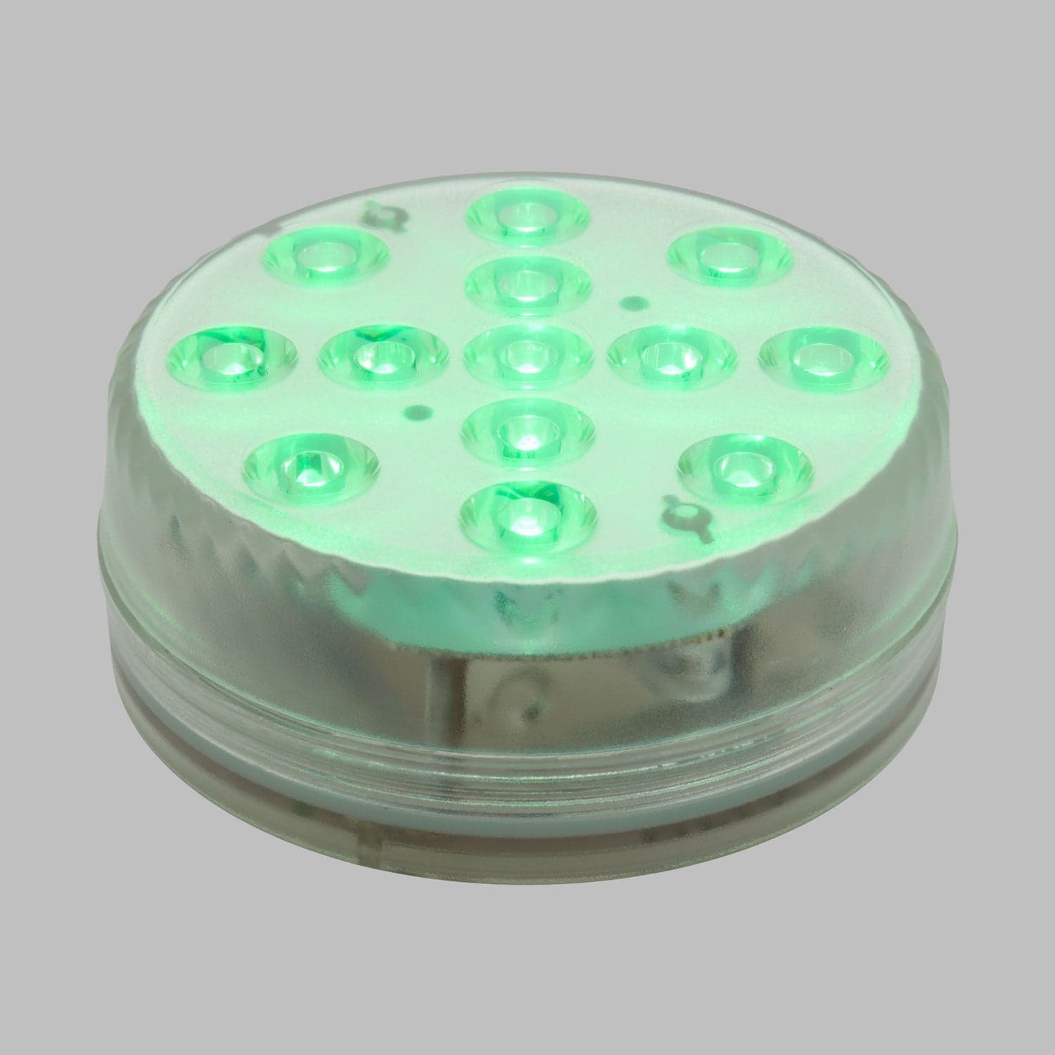 Disco sommergibile con led a luce RGB multicolore Ø8,5cm a batterie - 11