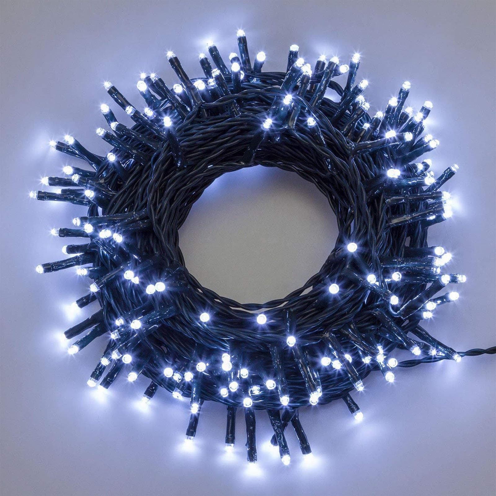 Luci di natale catena led "Minicluster" per interno ed esterno addobbi natalizi Ø 5 mm - 11