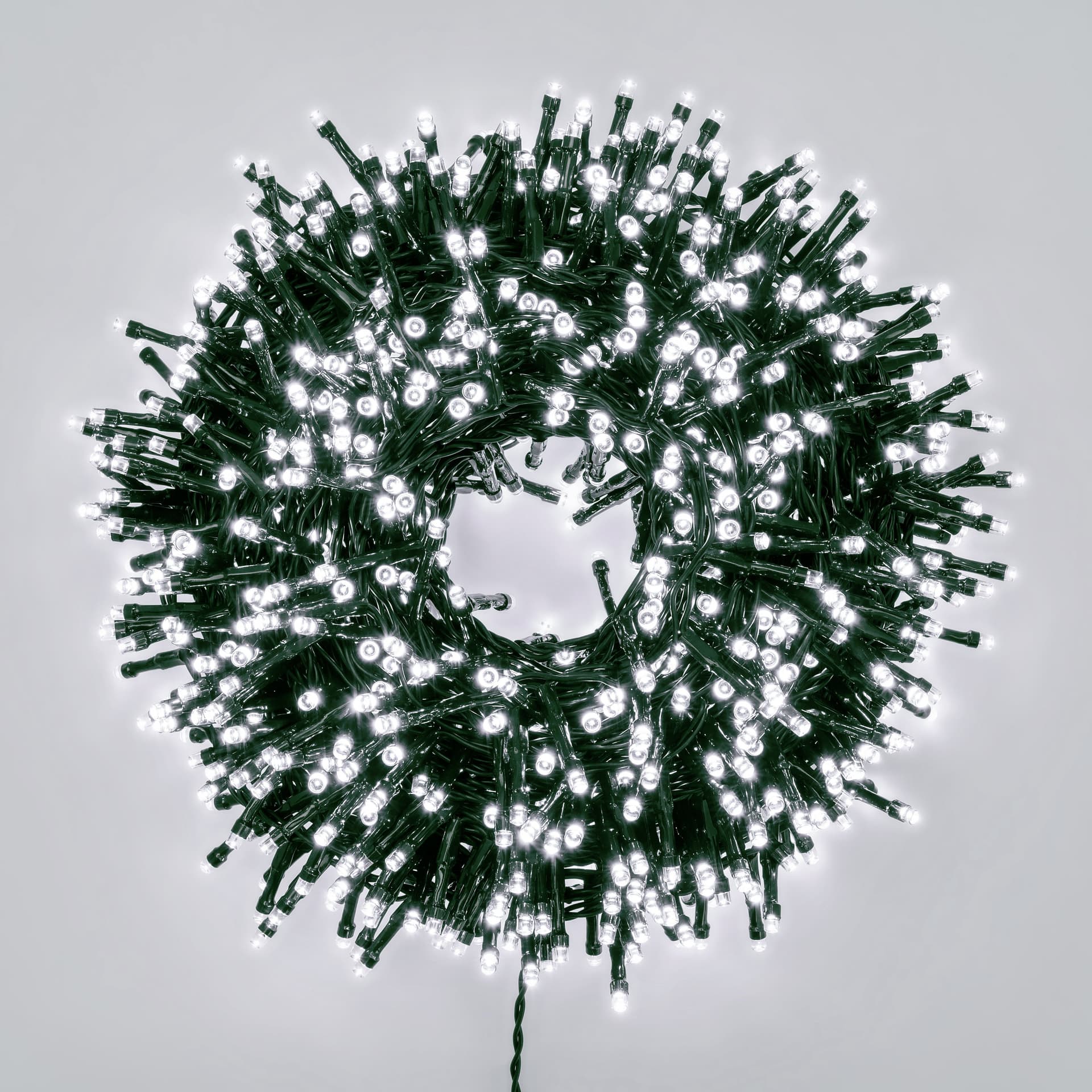 Luci di natale catena led "Minicluster" per interno ed esterno addobbi natalizi Ø 5 mm - 17