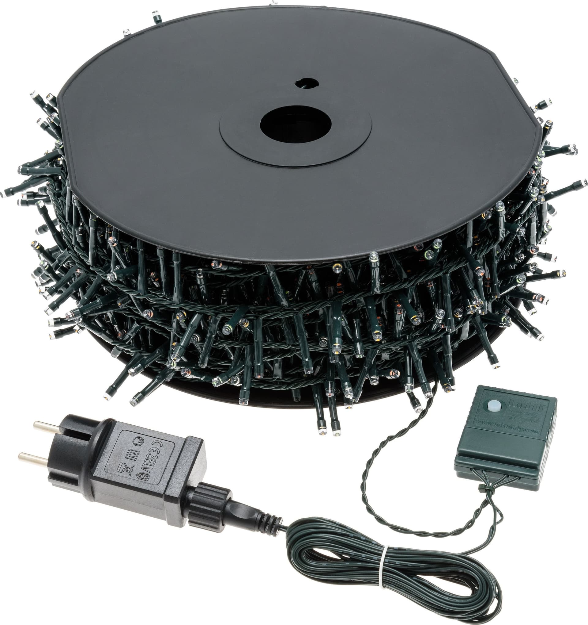 Luci di natale catena led "Minicluster" per interno ed esterno addobbi natalizi Ø 5 mm - 19