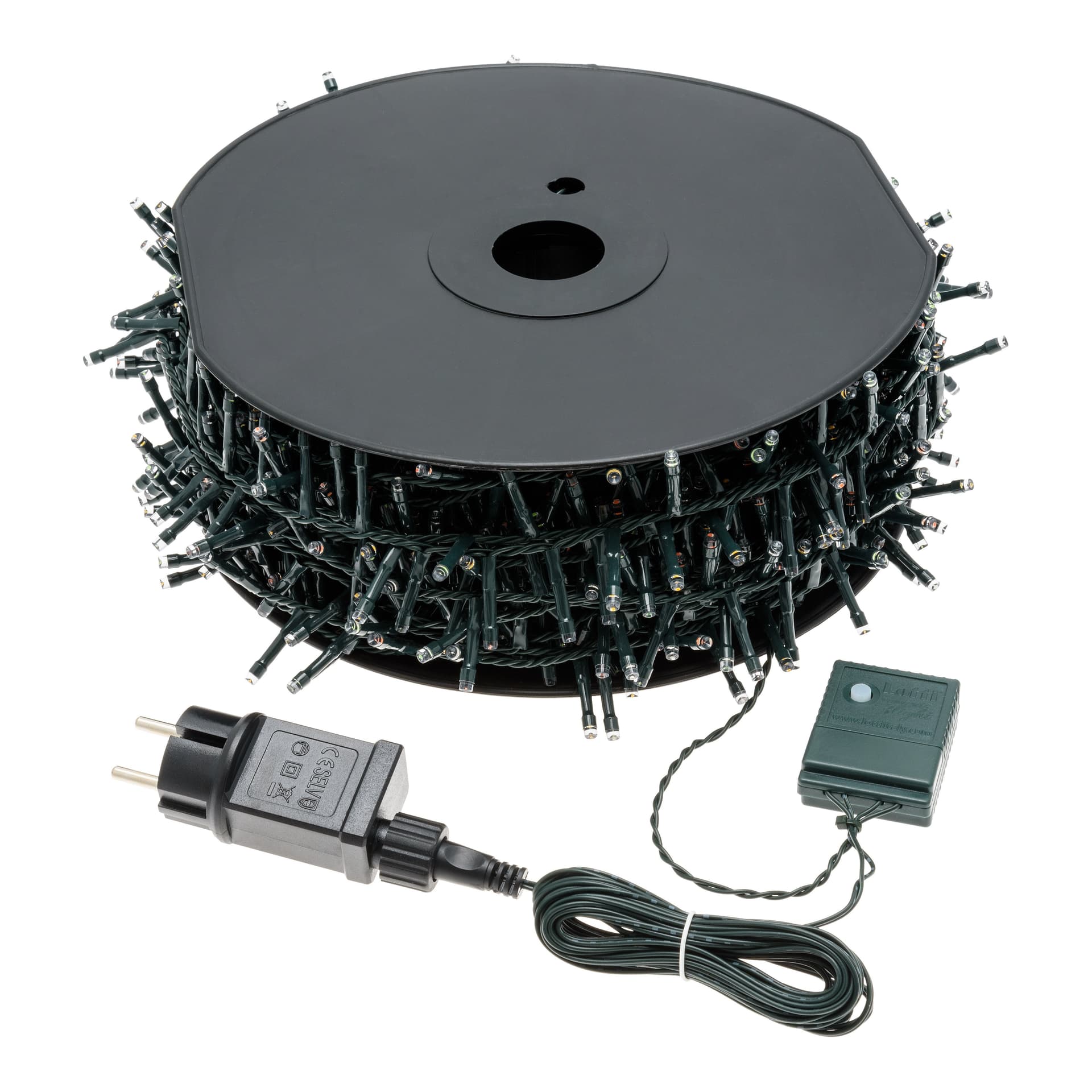 Luci di natale catena led "Minicluster" per interno ed esterno addobbi natalizi Ø 5 mm - 19