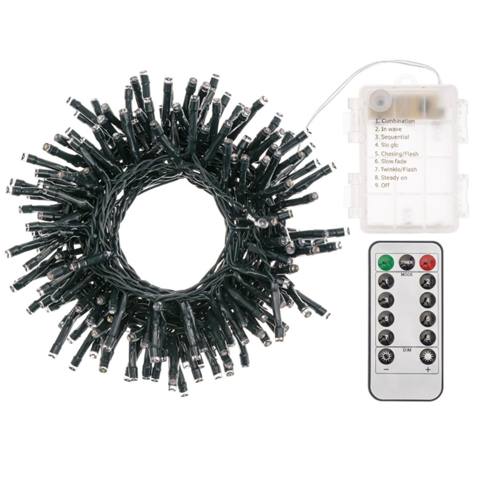Luci di natale catena led per interno ed esterno addobbi natalizi Ø 5 mm - 2