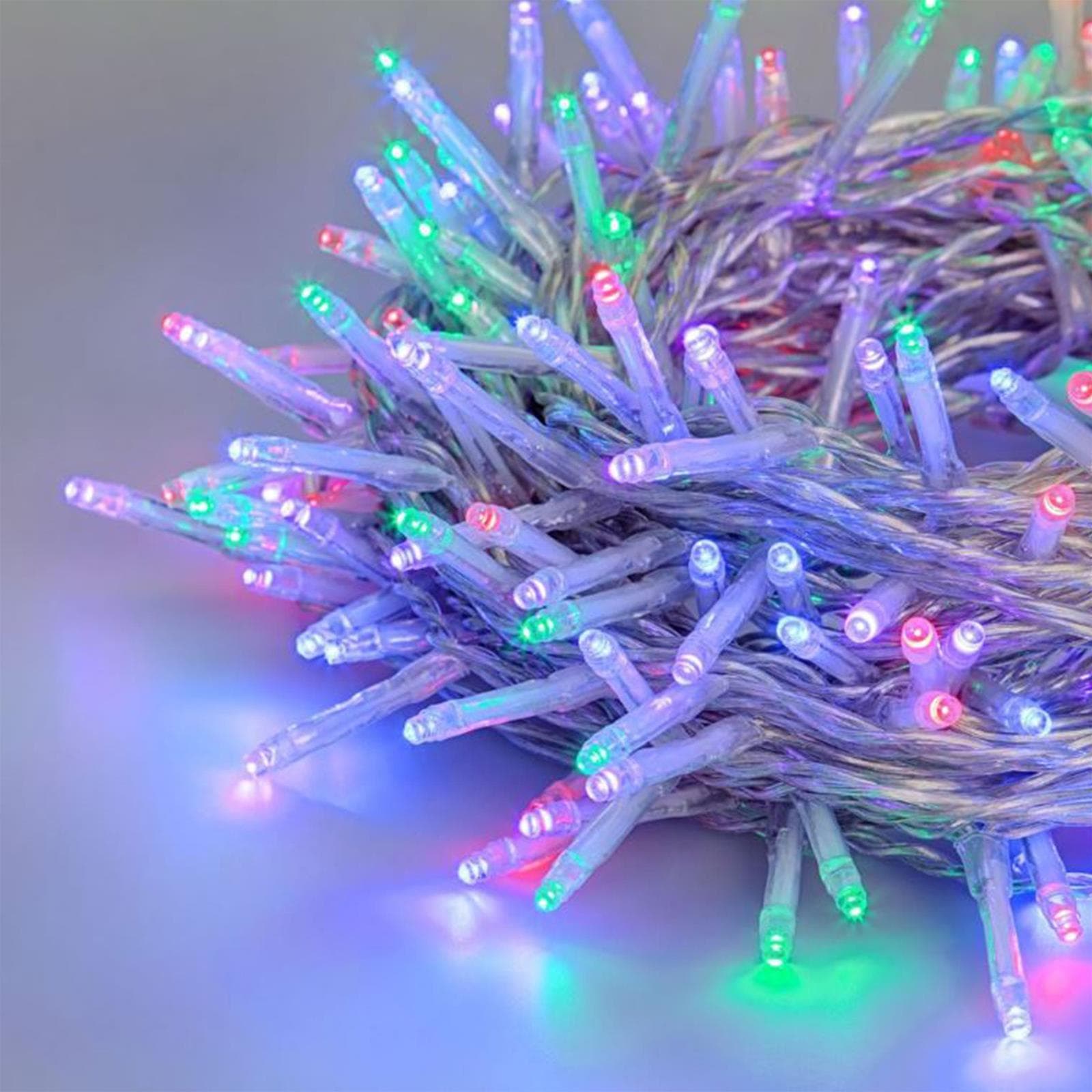 Luci di natale catena led "Minicluster" per interno ed esterno addobbi natalizi Ø 5 mm - 2