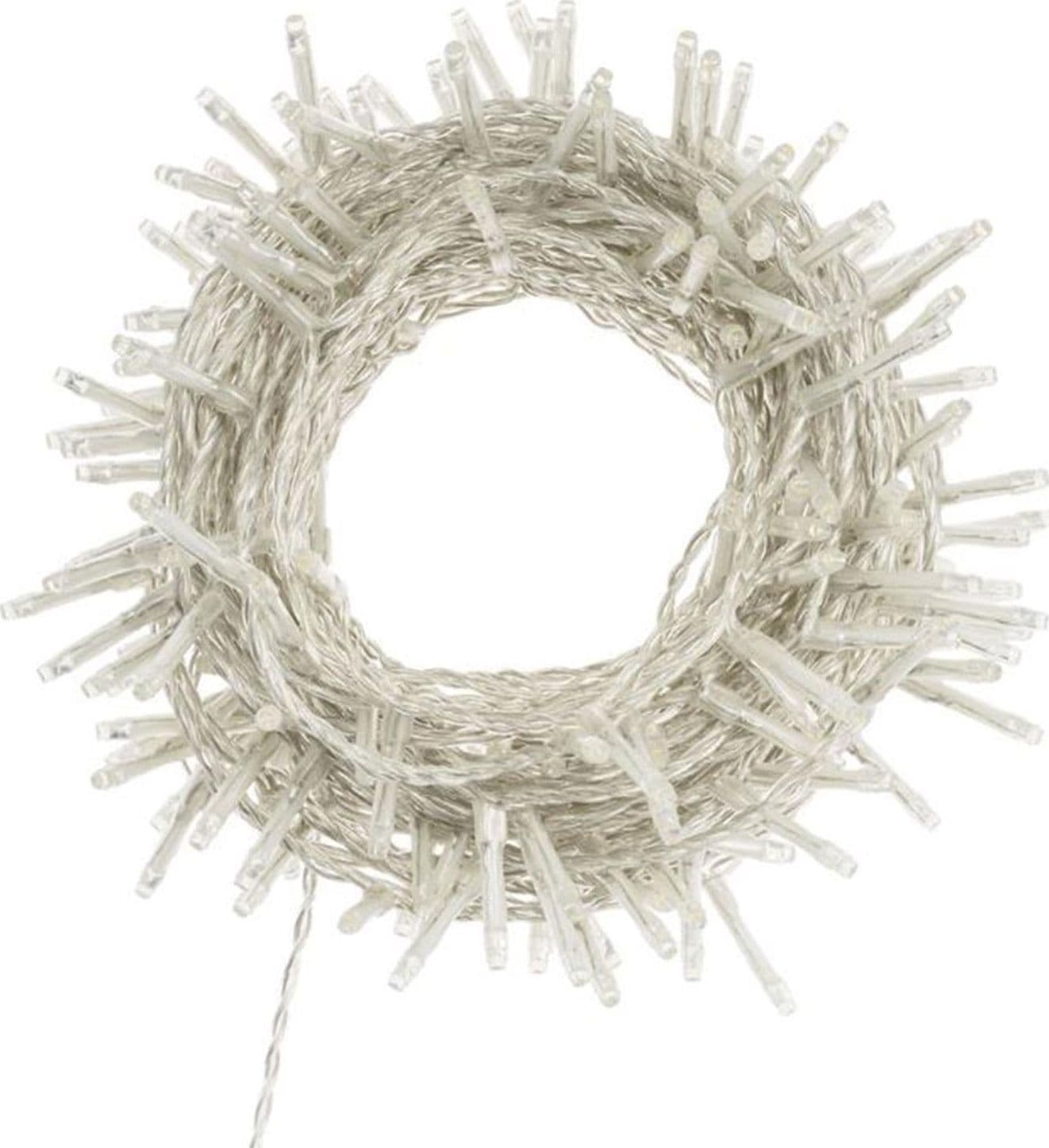 Luci di natale catena led "Minicluster" per interno ed esterno addobbi natalizi Ø 5 mm - 12