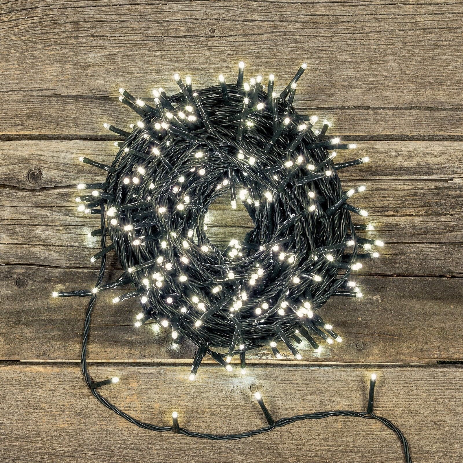 Luci di natale catena led "Minicluster" per interno ed esterno addobbi natalizi Ø 5 mm - 14