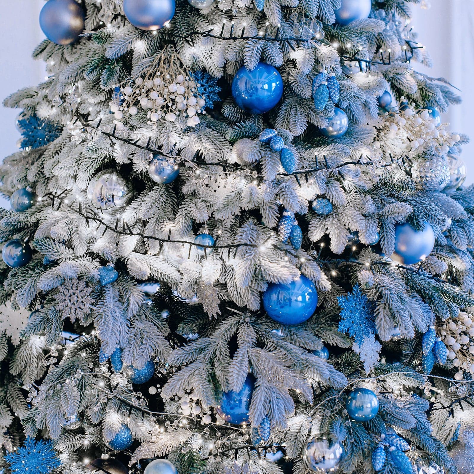 Luci di natale catena luminosa con 1000 miniled gioco di luce automatico effetto flash per esterno addobbi natalizi - 6
