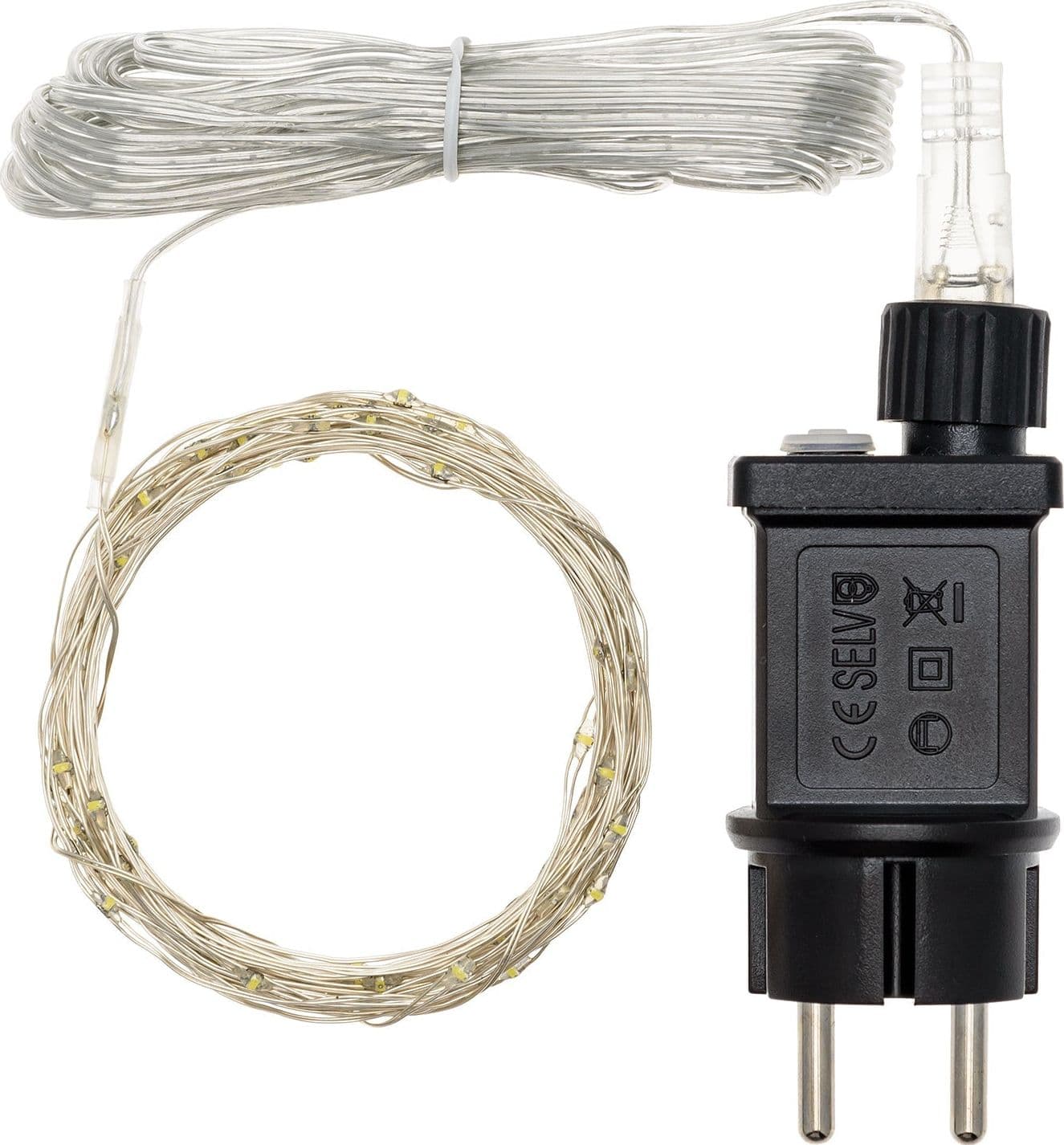 Luci di natale catena con Micro Led con controller Giochi luce filo in metallo - 2