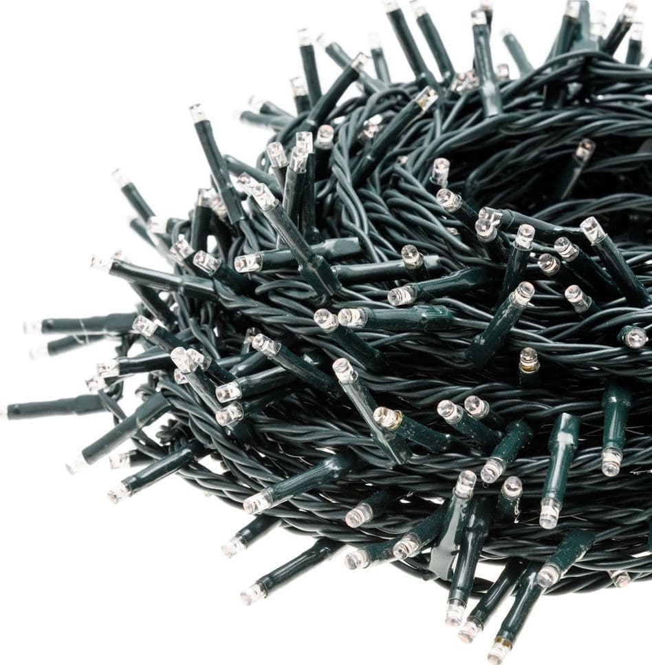 Catena lineare natalizia MiniLED da Ø 3 mm con 8 giochi di luce - 2
